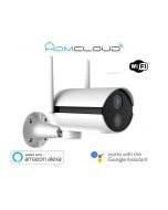 Telecamera Wi-Fi Snap15 Bullet a batteria potenziata OUTDOOR Homcloud ME-WCS15