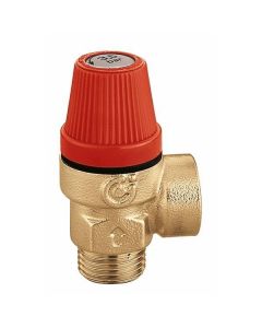 Valvola Sicurezza Maschio 1/2" 3 Caleffi 312430