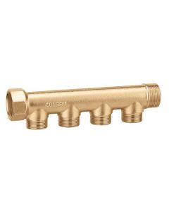 Collettore 3/4" 4 Derivazioni 23 P 1.5 Interasse 35mm Caleffi 349040