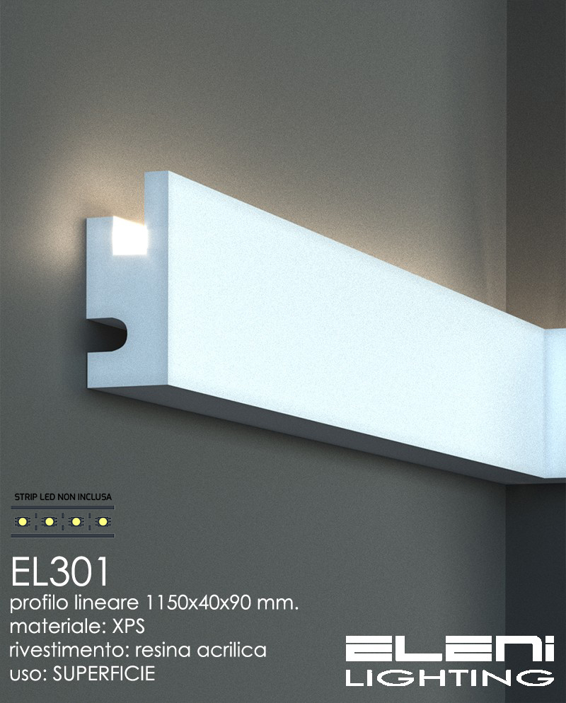 Striscia Led 220V IP65 (Esterno ed interno) 18W/mt Dimmerabile